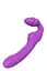 Жіночий страпон Dreamtoys Vibes Of Love Double Dipper 17 см фіолетовий - мініатюра 4