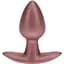 Анальна пробка Ouch! Smooth Anal Plug Metallic S 6.5 см (рожеве золото) - мініатюра 1