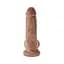 Фалоімітатор King Cock With Balls 19.4 см коричневий - мініатюра 3