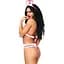 Эротический костюм Leg Avenue Roleplay Naughty Nurse White/Red One size - миниатюра 2