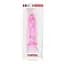 Анальна пробка Lovetoy Glass Romance 5.5" 14 см (рожевий) - мініатюра 4