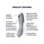 Вакуумный стимулятор клитора с вибрацией Satisfyer Curvy Trinity 3 серый - миниатюра 3