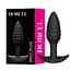 Анальна пробка Dorcel Wavy Plug 10.6 см (чорний) - мініатюра 5
