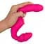 Страпон з вібрацією Vibrating Strapless Strap-On, 21,8 см рожевий - мініатюра 2