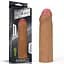 Насадка на пенис Revolutionary Silicone Nature Extender Add 1" 16.5 см (коричневый) - миниатюра 1