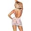 Ажурна сукня-сітка Leg Avenue Lace Mini dress With cut-outs White, One Size - мініатюра 4