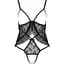 Боді монокіні Passion з відкритими грудьми JustinA Body Black S/M - мініатюра 3