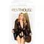 Комплект пеньюар, трусики з доступом та бралет Penthouse - Hypnotic Power Black XL - мініатюра 3