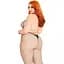Бодістокінг Leg Avenue Racer neck Bodystocking Black Queen Size - мініатюра 2