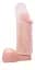 Насадка на пеніс You2Toys Super Dick Sleeve 16 см прозорий - мініатюра 3