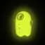 Вакуумний кліторальний стимулятор з вібрацією Satisfyer Glowing Ghost жовтий - мініатюра 2