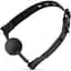 Кляп Bedroom Fantasies Ball Gag Breathable silicone - Black - миниатюра 5