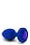 Анальна пробка B-Vibe Vibrating Jewel Plug L/XL 11.1 см (синій) - мініатюра 5