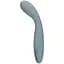 Вібратор Loveline Ultra Soft Silicone G-Spot 20 см (сірий) - мініатюра 1