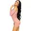 Мини-платье Leg Avenue Heart net mini dress Pink One size - миниатюра 3