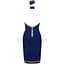 Еротичний костюм стюардеси Obsessive Stewardess uniform M/L, blue - мініатюра 4