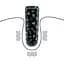 Вібратор для клітора Lovetoy Heart Massager Glow In The Dark 8.5 см чорний - мініатюра 6