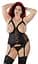 Корсет Cottelli Curves XXXXL (черный) - миниатюра 4