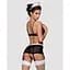 Еротичний костюм покоївки Obsessive Maidme set 5pcs S/M - мініатюра 2