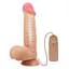 Вібратор Baile Sliding Skin Sadik 8.5'' 21.8 см тілесний - мініатюра 3