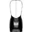 Сукня Noir Handmade F307 Mirage wetlook Mini dress With jewelry rhinestOne chain - S - мініатюра 5