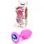 Силіконова анальна пробка Boss Of Toys Boss Series - Jewellery Pink Silicon Plug Small Light Blue S, BS6400081, Рожевий / голубой - мініатюра 7