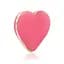 Вібратор Rianne S Heart 5.5 см рожевий - мініатюра 2