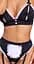 Костюм покоївки Cottelli Costumes Maid Set XL (чорний) - мініатюра 4