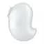 Вакуумный клиторальный стимулятор с вибрацией Satisfyer Cutie Ghost White Satisfyer SX0573 99366 - миниатюра 1