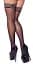 Панчохи Cottelli Collection Legwear Hold-Up 1 чорний - мініатюра 4