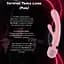 Вібратор для пар Satisfyer Triple Lover Pink: Потрійна стимуляція управління через рожевий додаток - мініатюра 2