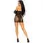 Leg Avenue 2 PC Tube dress and gloves OS Black - мініатюра 7