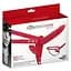 Подвійний страпон Fetish Tentation Vibrating Strap-On with Double Red з вібрацією - мініатюра 3