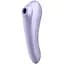 Вібратор з вакуумним стимулятором клітора Satisfyer Dual Pleasure бузковий - мініатюра 1