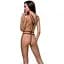 Відкритий боді зі стреп Passion Exclusive MEGGY Black L/XL - мініатюра 2