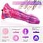 Фаллоимитатор для секс-машин Hismith 10.3″ Silicone Monster Dildo Series, система крепления KlicLok - миниатюра 4