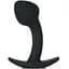 Анальна пробка B-Series HeavyFun Curved S 7.5 см (чорний) - мініатюра 1