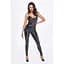 Комбінезон Noir Handmade F306 Mirage catsuit With jewelry rhinestOne chain adorning The back - M - мініатюра 5