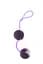 Вагінальні кульки Marbelized Duo Balls, Purple - мініатюра 1