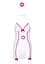 Костюм медсестри Daring Intimates Hot Nurse Roleplay Set L/XL (білий) - мініатюра 10