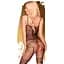 Бодістокінг з панчохами та геометричним малюнком Penthouse - Firecracker Black XL - мініатюра 2