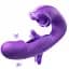 Вібратор I’MCUM Flirt Waves зі стимуляцією клітора 5 режимів Фіолетовий (IM-ZDB328) - мініатюра 1