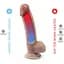 Фалоімітатор SilexD Johnny Premium Real Skin Flesh (7in MODEL 1) - мініатюра 5