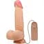 Вібратор Baile Sliding Skin Sadik 8.5'' 21.8 см тілесний - мініатюра 1