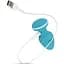 Анальная вибропробка Cala Azul Blanca Vibrating anal plug - миниатюра 7