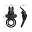 Виброкольцо Pretty Love Vibro Penis Ring Bunny III 9.7 см черный - миниатюра 7