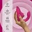 Вибратор-кролик с вакуумом Womanizer Blend (Vibrant Pink) - миниатюра 2