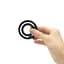 Чорне ерекційне кільце подвійне "Dorcel DUAL RING" - мініатюра 5