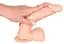 Фаллоимитатор European Lover Large, 22.5 см (телесный) - миниатюра 4