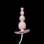 Анальна пробка Qingnan No.8 Mini Vibrating Anal Bead 12 см (рожевий) - мініатюра 1